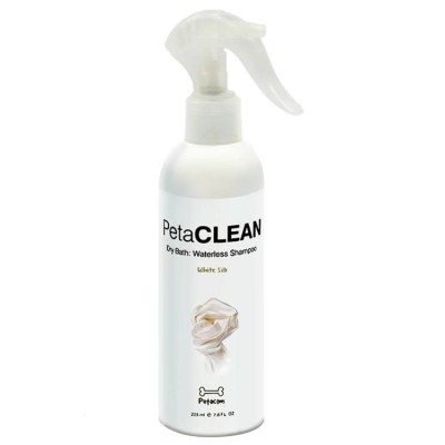 Petacom White Silk Dry Bath: Waterless Shampoo (225ml)